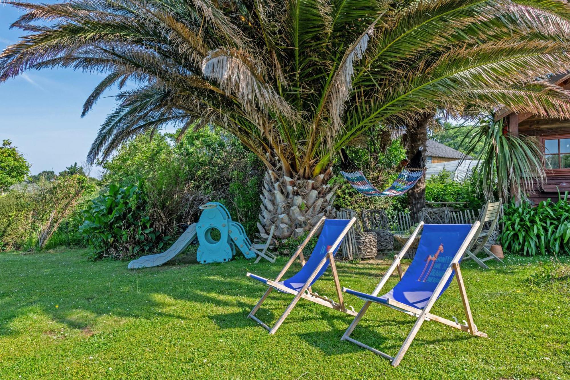 Chalet Avec Jardin Vue Mer 100M 플루가스텔도울라스 외부 사진