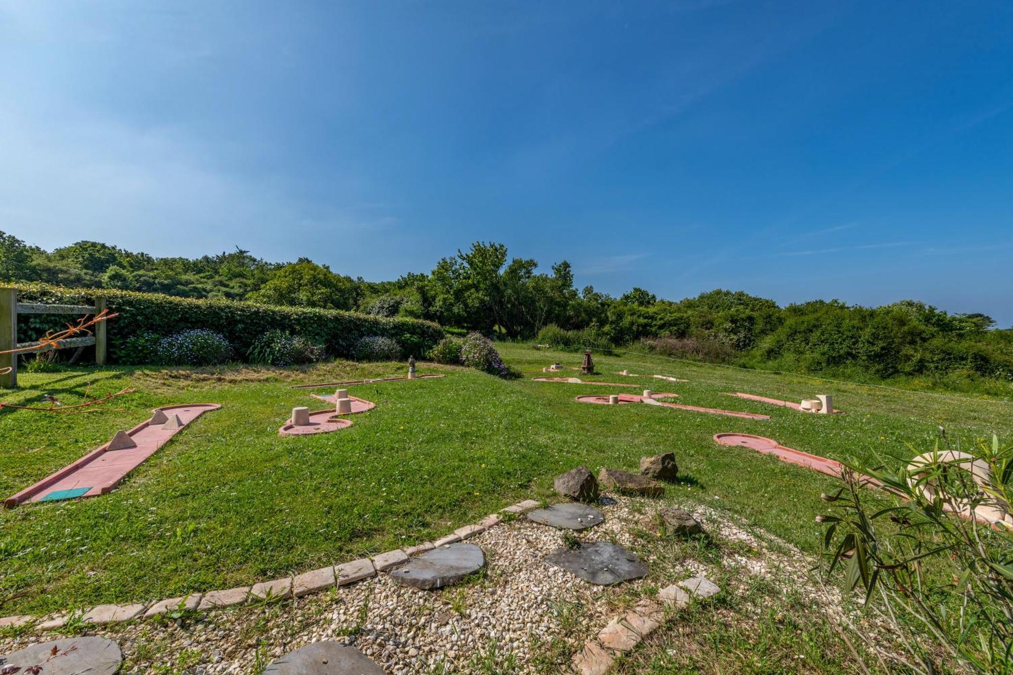 Chalet Avec Jardin Vue Mer 100M 플루가스텔도울라스 외부 사진